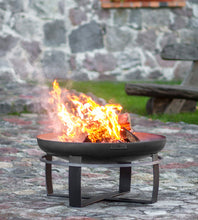 Load image into Gallery viewer, Viking Fire Bowl Natural Steel Cook King Handmade in EU
