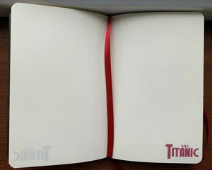 RMS Titanic Southampton To New York Hardback Notebook