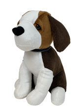 Load image into Gallery viewer, Cute Brown and White Beagle Dog Soft Doorstop
