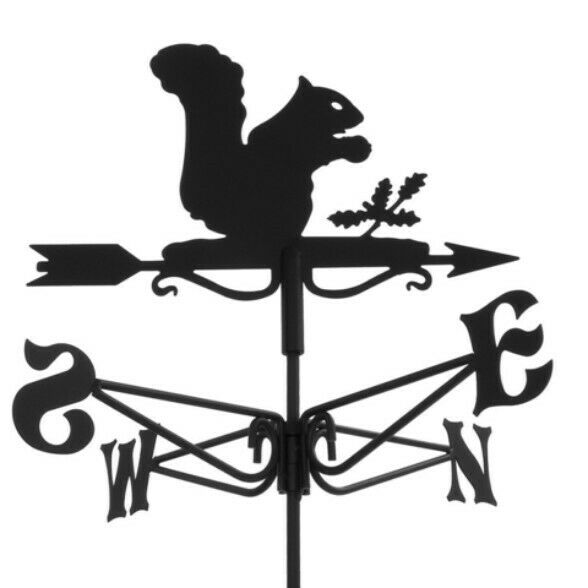 Squirrel Powder Coated Mini Weathervane