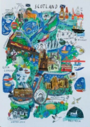 Scotland Kitchen Co-ordinates