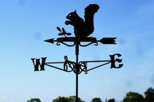 Load image into Gallery viewer, Squirrel Powder Coated Mini Weathervane
