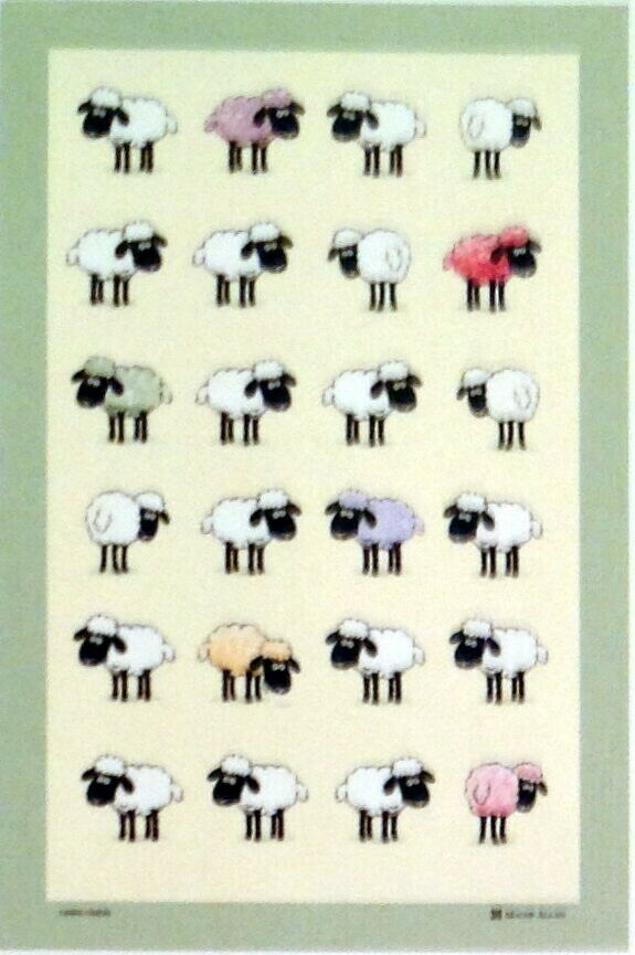 Sheepish Linen Union Tea Towel