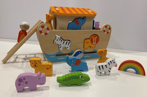 Noah's Ark Children's Wooden 20 Piece Puzzle